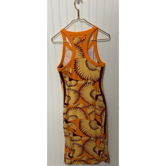 adidas X FARM RIO Orange Toucan Tropical Premium Dress Womens Size Medium NEW - Picture 3 of 4